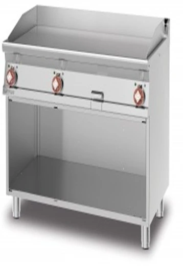 مقلاة كهربائية ناعمة مطلية بالكروم المصقول